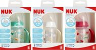 Gotë bebe Nuk Bevimpara First Choice, kontroll temperature, silikon 150 ml, shumëngjyrëshe