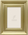 Kornizë foto Focus Lotus Gold, 50x70 cm, prej druri, e artë