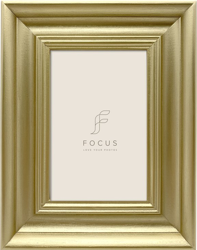 Kornizë foto Focus Lotus Gold, 50x70 cm, prej druri, e artë