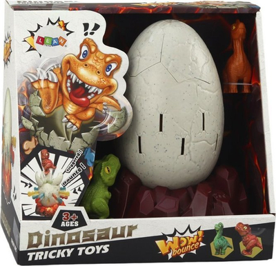 Loja tavolinë Dinosaur In Egg Arcade, 16 shkopinj, për kalamaj 3+, shumëngjyrëshe