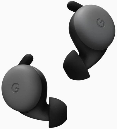 Bluetooth слушалки Google Pixel Buds, превод во реално време, со микрофон, црни