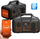 Stacion portativ energjie Extralink EPS-S500S, 23000 mAh, 800 W, i zi me portokalli