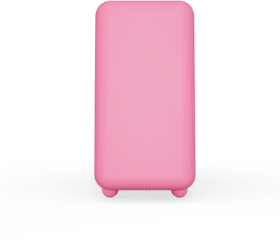 Куќиште за компјутер HYTE X50 Mid Tower ATX, микро мрежа, стаклен панел, розова Strawberry Milk
