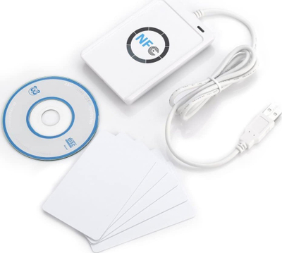 Lexues kartash NFC ACS ACR122, USB PC/SC, 13.56MHz, i bardhë