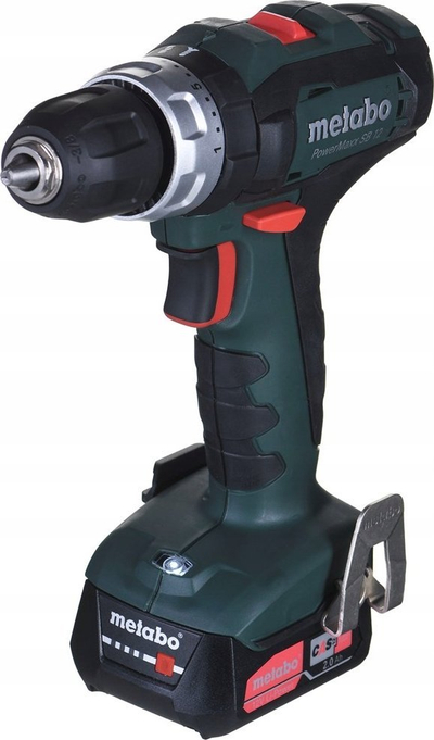 Stërvitëse me goditje Metabo PowerMaxx SB 12, 12V, pa kabllo, jeshile me të zezë