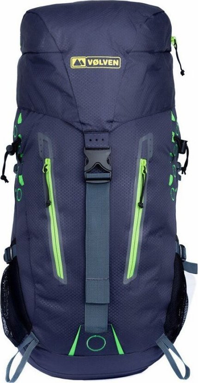 Çantë shpine trekking Volven Denali 40L, sistem ventilimi Air, me mbulesë shiu, gri
