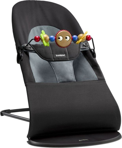 Дрвена играчка за лулкање BabyBjörn Googly Eyes, модел 080500US, повеќебојна