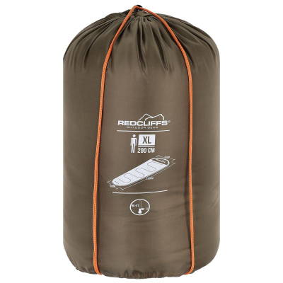 Thes gjumi Redcliffs Tourist Mummy, 230x80x50cm, XL, ngjyrë khaki