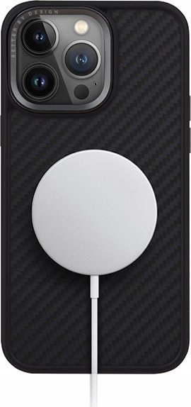 Maskë mbrojtëse Uniq Keva për iPhone 15 Pro Max 6.7", MagSafe Magclic, transparente