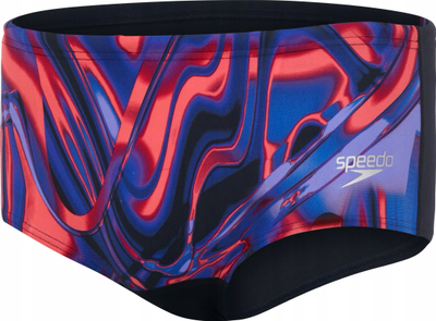 Rroba banje meshkujsh Speedo Allover Digital 14cm Brief, ECO Endurance+, shumëngjyrëshe