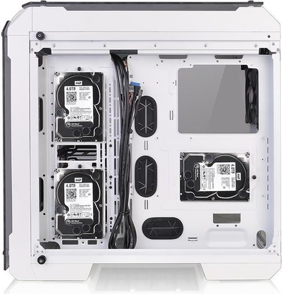 Kasë Thermaltake View 71 TG Snow Edition, Full Tower