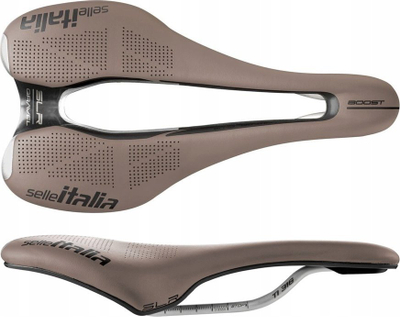Shalë biçiklete Selle Italia SLR Boost Gravel Superflow, gravel, e zezë