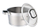 Tengë Bollire BR-2102, 2.2L, çelik inox, për induksion, argjendtë