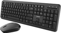 Set tastierë dhe maus CANYON SET-W20 Velvet, wireless, UK US, i zi