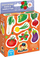 Puzzle edukativ CzuCzu Fruits and Vegetables, çifte frutash dhe perimesh, shumëngjyrësh