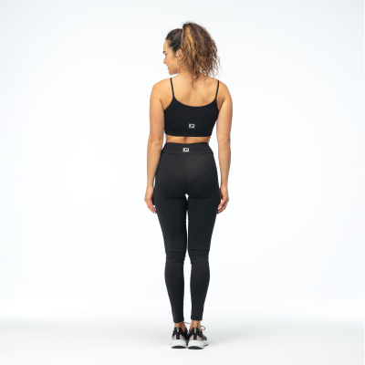 Leggins për gra IQ Igina Wmns, Dry Tech, për palestër, të zeza