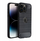 Futrollë telefoni OEM Carbon për iPhone 17 Pro Max, material gome rezistente, skaje të përforcuara, e zezë