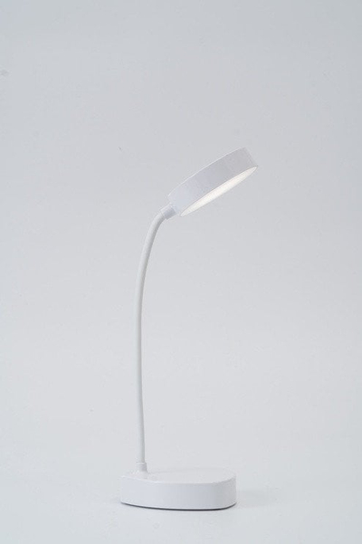 Llambë tavoline Avide Okko Sparti SS1910, LED 2.5W 240lm, portative, e bardhë