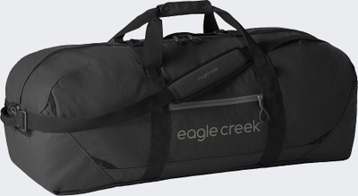 Çantë udhëtimi Eagle Creek No Matter What Duffel 90L, material ripstop, që s’çahet kollaj, mban ujë, e zezë