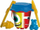 Set rëre Artyk Pixar PROMO 110596, kovë 18cm, me aksesorë, shumëngjyrësh