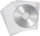 Qese plastike MediaRange Non-woven, vetëngjitëse, transparente, 50 copë