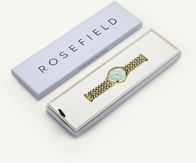 Orë dore për femra Rosefield Upper East Side Green UGGSG-U37, e artë