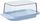 Enë gjalpi Mepal Nordic, plastike, kapak transparent, blu
