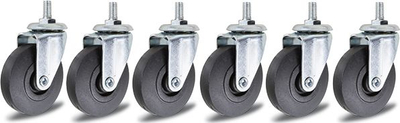 Rrota rezerve për karrocë pune Beta Tools 3002 RLS 6, set 6 copë, të zeza