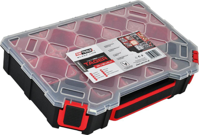Организер за делови Awtools Organizer Tager Small, 28.4x24.3x6 cm, со кофи, портокалов