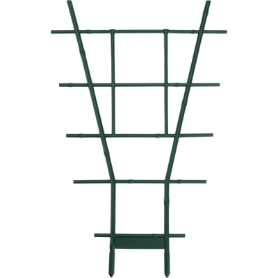 Rrjetë mbajtëse për bimë Koopman Fan Trellis, polipropilen, 59 x 33 cm, jeshile