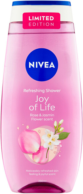 Xhel dushi Nivea Joy of Life, 250 ml