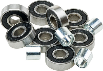 Kushineta patina Coolslide ABEC 7 RS, çelik, set, të zeza