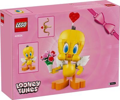 Set ndërtimi LEGO Looney Tunes 40824 Tweety Bird, 412 pjesë, për moshat 12+, i verdhë
