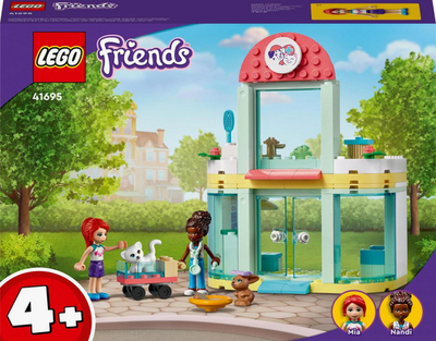 Lodra ndërtuese LEGO Klinika Friend Pets (41695)