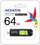 USB ADATA UC300, 64GB, USB 3.2, jeshile e zezë