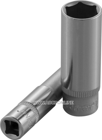 Çelës koke i gjatë Jonnesway S04HD2112, 12 mm, 1/4", metalik argjendtë