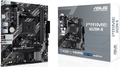 Pllakë amë Asus PRIME A520M-R