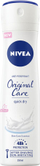 Deodorant spray Nivea Original Care, antiperspirant, 150 ml, i bardhë