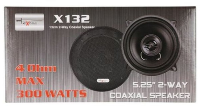 Altoparlantë për makinë Excalibur X132, 13 cm, 2 way coaxial, të zinj