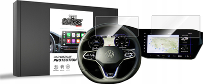 Mbrojtëse ekrani qeramike 2në1 për Volkswagen Touareg Discover Premium 2018-2024, transparente