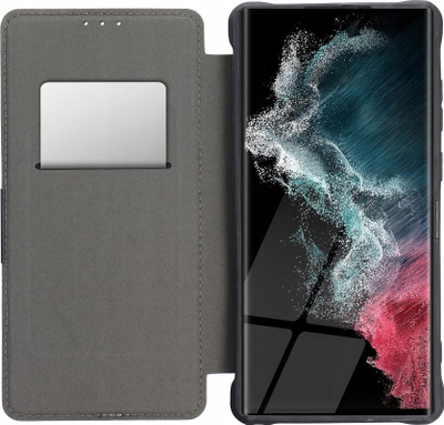 Mbulesë telefoni Szko Wallet Armor për Samsung A33 5G, me portofol, me magnet, e zezë