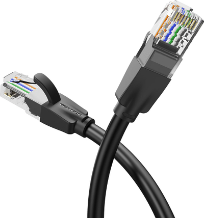 Kabllo rrjeti Vention IBEBD, UTP Cat.6, 0.5m, e zezë