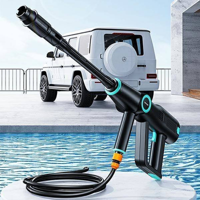 Lavapres portativ USAMS US-ZB252, bateri 5000 mAh, zorrë 5 m, i zi
