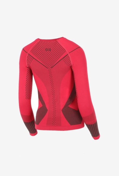 Bluzë termike Gatta Active Thermo Basic Vicky, me mëngë të gjata, për goca, ngjyrë raspberry, L
