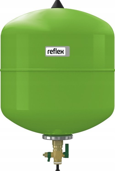 Enë zgjeruese Reflex Refix DD, 12L, 10 bar, jeshile