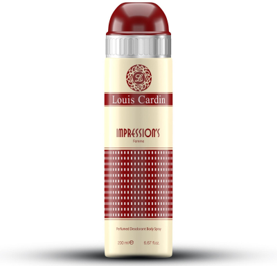 Deodorant sprej Louis Cardin Impressions Femme, për gra, 200ml