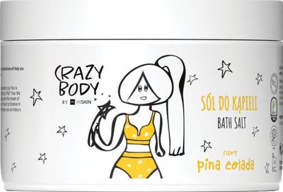Kripë banje HiSkin Crazy Body PINACOLADA, 300ml, aromë tropikale