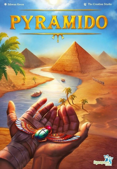 Lojë tavoline Lucky Duck Games Piramido, familjare, strategjike