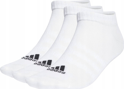 Спортски чорапи Адидас Thin and Light Sportswear Low-Cut HT3469, 3 пара, ниска кројка, бели