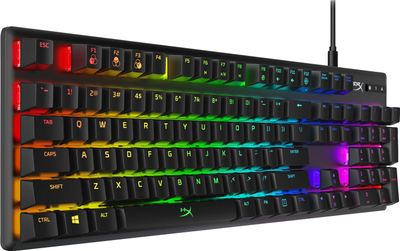 Tastierë HyperX Alloy Origins - USB, e zezë